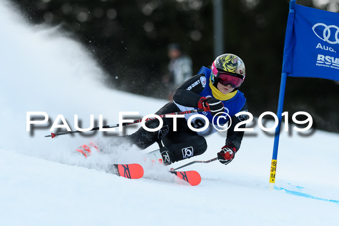 FIS Riesenslalom, ATA; Bay. Meisterschaft, Damen + Herren, 24.01.2020