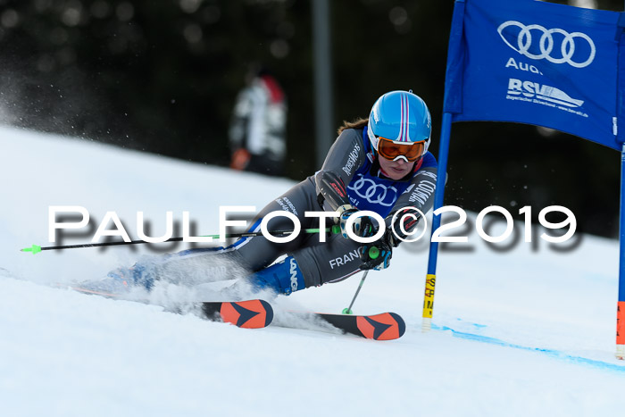 FIS Riesenslalom, ATA; Bay. Meisterschaft, Damen + Herren, 24.01.2020