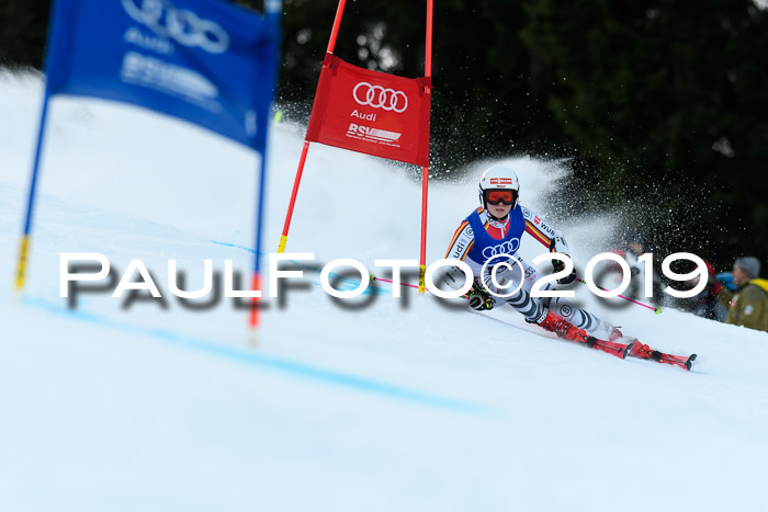 FIS Riesenslalom, ATA; Bay. Meisterschaft, Damen + Herren, 24.01.2020