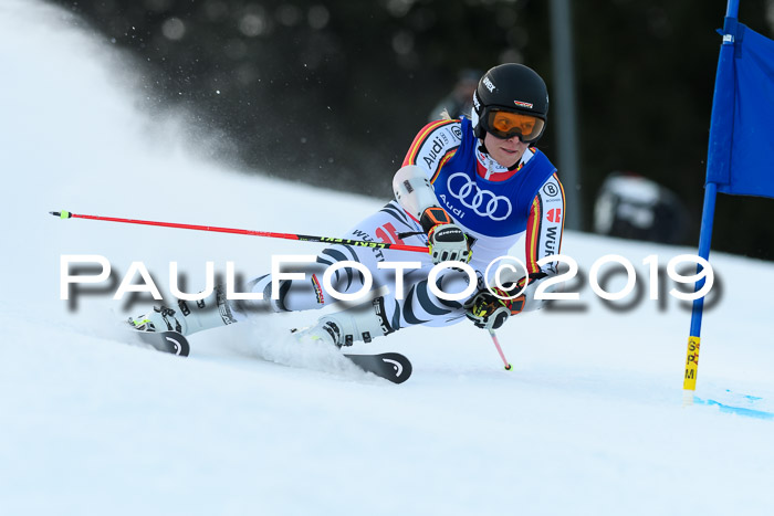 FIS Riesenslalom, ATA; Bay. Meisterschaft, Damen + Herren, 24.01.2020