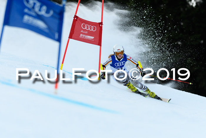 FIS Riesenslalom, ATA; Bay. Meisterschaft, Damen + Herren, 24.01.2020