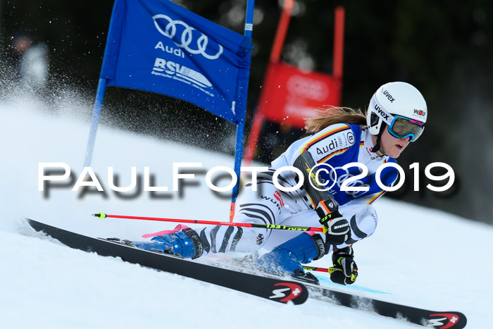 FIS Riesenslalom, ATA; Bay. Meisterschaft, Damen + Herren, 24.01.2020
