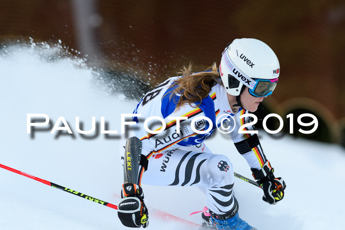 FIS Riesenslalom, ATA; Bay. Meisterschaft, Damen + Herren, 24.01.2020