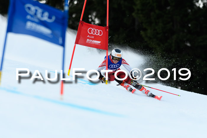 FIS Riesenslalom, ATA; Bay. Meisterschaft, Damen + Herren, 24.01.2020