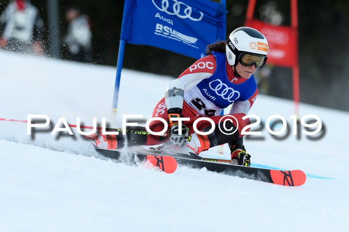 FIS Riesenslalom, ATA; Bay. Meisterschaft, Damen + Herren, 24.01.2020
