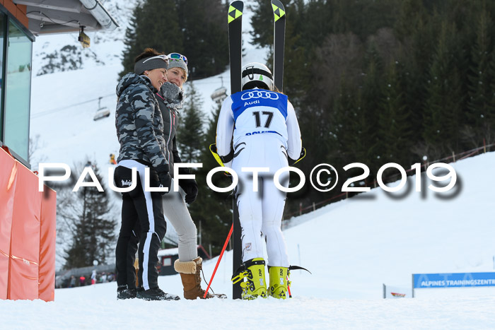 FIS Riesenslalom, ATA; Bay. Meisterschaft, Damen + Herren, 24.01.2020