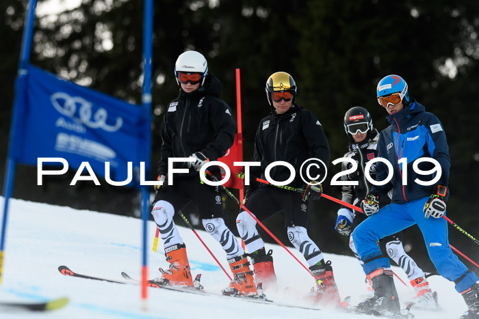 FIS Riesenslalom, ATA; Bay. Meisterschaft, Damen + Herren, 24.01.2020