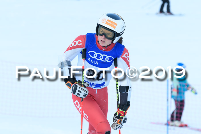 FIS Riesenslalom, ATA; Bay. Meisterschaft, Damen + Herren, 24.01.2020
