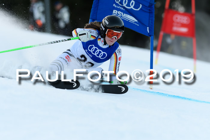 FIS Riesenslalom, ATA; Bay. Meisterschaft, Damen + Herren, 24.01.2020