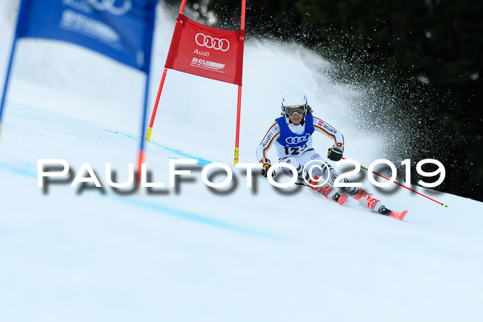FIS Riesenslalom, ATA; Bay. Meisterschaft, Damen + Herren, 24.01.2020