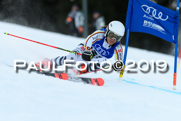 FIS Riesenslalom, ATA; Bay. Meisterschaft, Damen + Herren, 24.01.2020