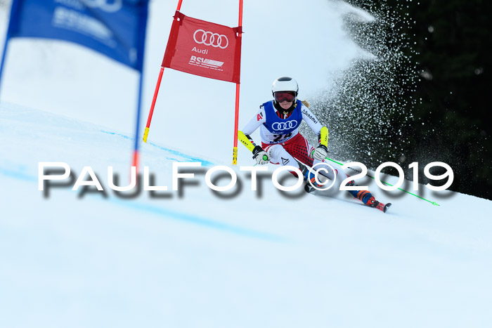 FIS Riesenslalom, ATA; Bay. Meisterschaft, Damen + Herren, 24.01.2020