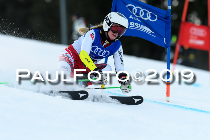 FIS Riesenslalom, ATA; Bay. Meisterschaft, Damen + Herren, 24.01.2020