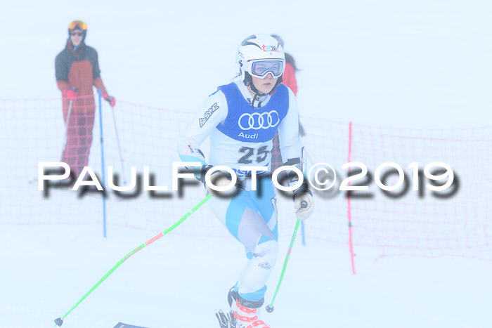 FIS Riesenslalom, ATA; Bay. Meisterschaft, Damen + Herren, 24.01.2020