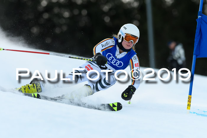 FIS Riesenslalom, ATA; Bay. Meisterschaft, Damen + Herren, 24.01.2020