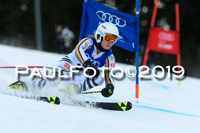 FIS Riesenslalom, ATA; Bay. Meisterschaft, Damen + Herren, 24.01.2020