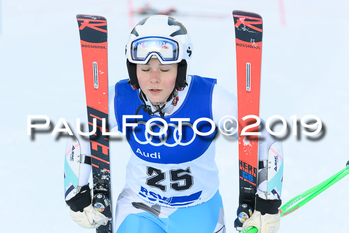 FIS Riesenslalom, ATA; Bay. Meisterschaft, Damen + Herren, 24.01.2020