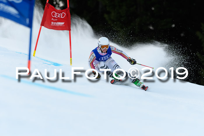 FIS Riesenslalom, ATA; Bay. Meisterschaft, Damen + Herren, 24.01.2020