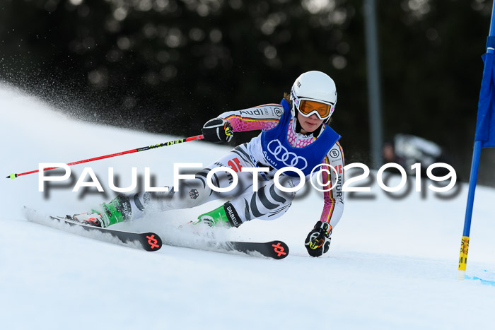 FIS Riesenslalom, ATA; Bay. Meisterschaft, Damen + Herren, 24.01.2020