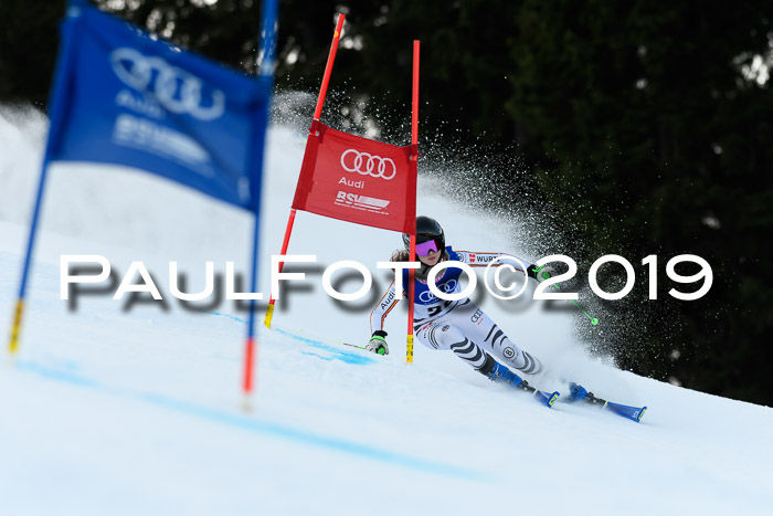 FIS Riesenslalom, ATA; Bay. Meisterschaft, Damen + Herren, 24.01.2020