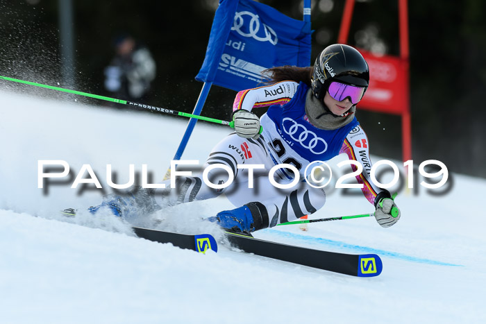 FIS Riesenslalom, ATA; Bay. Meisterschaft, Damen + Herren, 24.01.2020