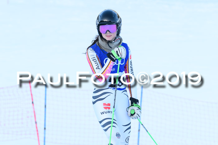 FIS Riesenslalom, ATA; Bay. Meisterschaft, Damen + Herren, 24.01.2020