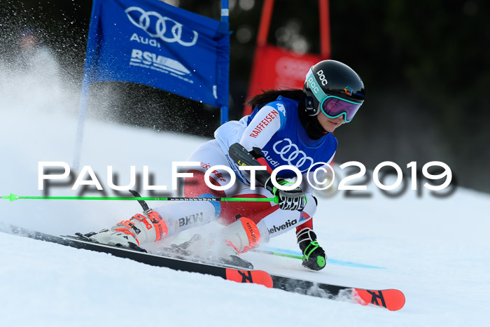 FIS Riesenslalom, ATA; Bay. Meisterschaft, Damen + Herren, 24.01.2020