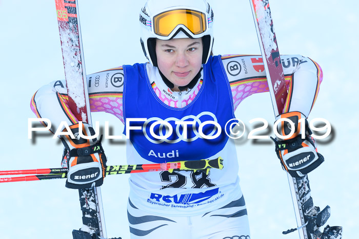 FIS Riesenslalom, ATA; Bay. Meisterschaft, Damen + Herren, 24.01.2020