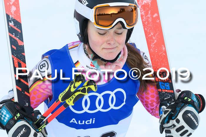 FIS Riesenslalom, ATA; Bay. Meisterschaft, Damen + Herren, 24.01.2020