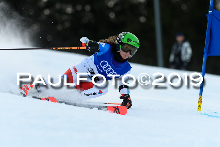 FIS Riesenslalom, ATA; Bay. Meisterschaft, Damen + Herren, 24.01.2020