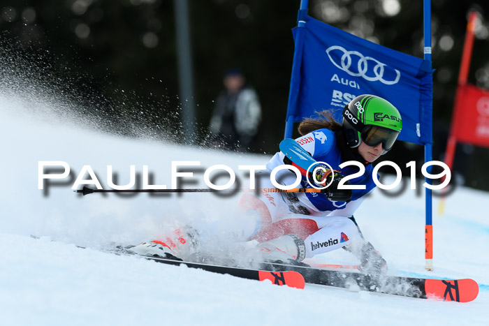 FIS Riesenslalom, ATA; Bay. Meisterschaft, Damen + Herren, 24.01.2020