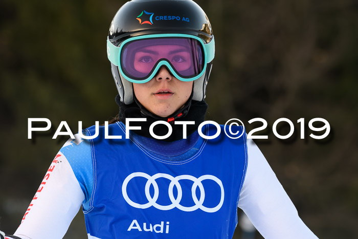 FIS Riesenslalom, ATA; Bay. Meisterschaft, Damen + Herren, 24.01.2020
