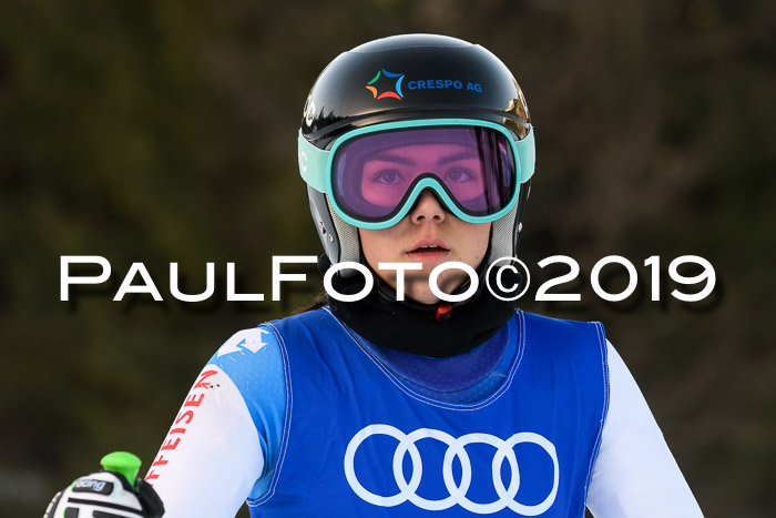 FIS Riesenslalom, ATA; Bay. Meisterschaft, Damen + Herren, 24.01.2020