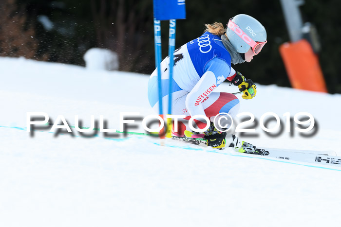 FIS Riesenslalom, ATA; Bay. Meisterschaft, Damen + Herren, 24.01.2020