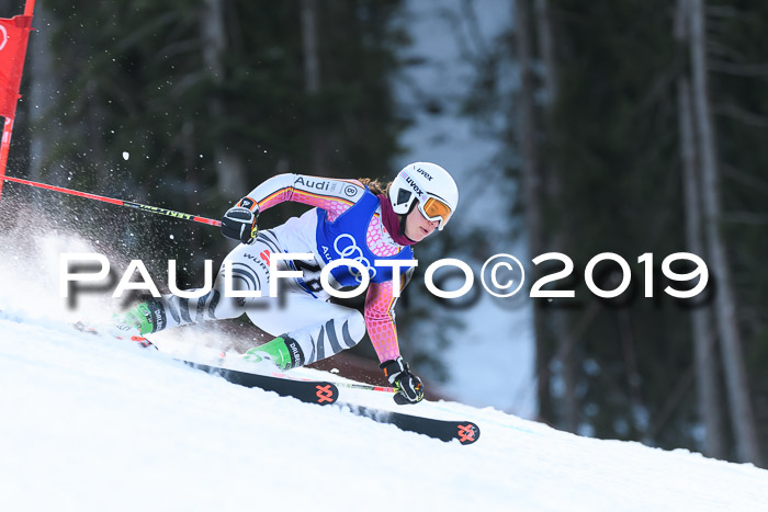 FIS Riesenslalom, ATA; Bay. Meisterschaft, Damen + Herren, 24.01.2020