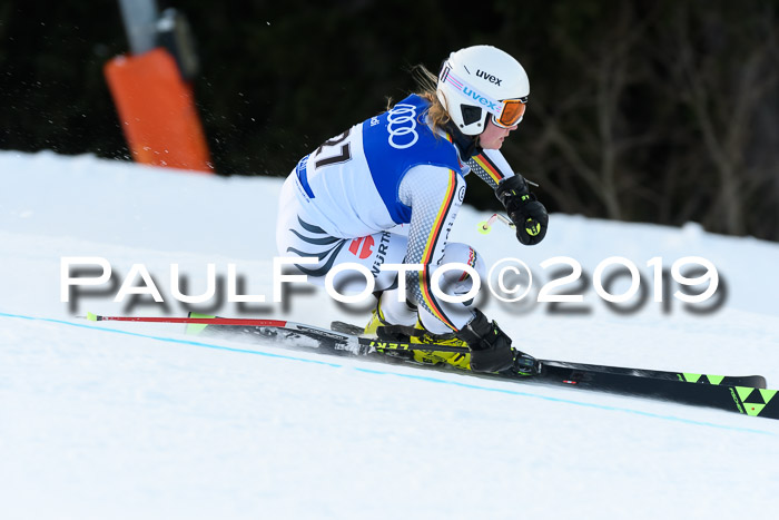 FIS Riesenslalom, ATA; Bay. Meisterschaft, Damen + Herren, 24.01.2020