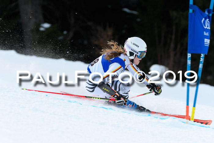 FIS Riesenslalom, ATA; Bay. Meisterschaft, Damen + Herren, 24.01.2020