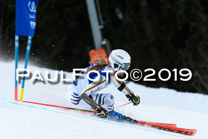 FIS Riesenslalom, ATA; Bay. Meisterschaft, Damen + Herren, 24.01.2020