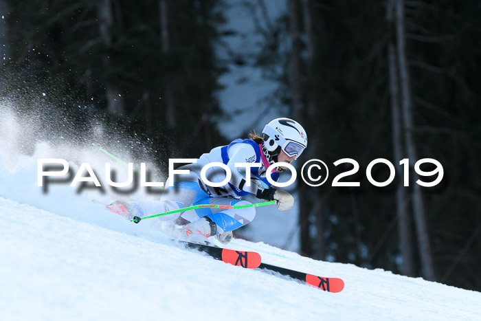 FIS Riesenslalom, ATA; Bay. Meisterschaft, Damen + Herren, 24.01.2020