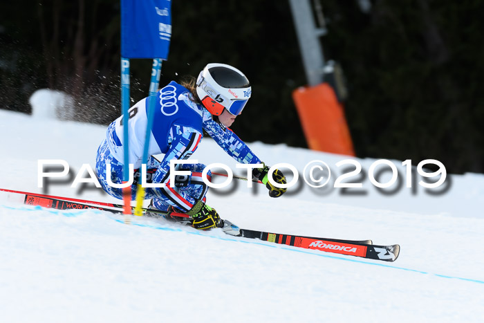 FIS Riesenslalom, ATA; Bay. Meisterschaft, Damen + Herren, 24.01.2020