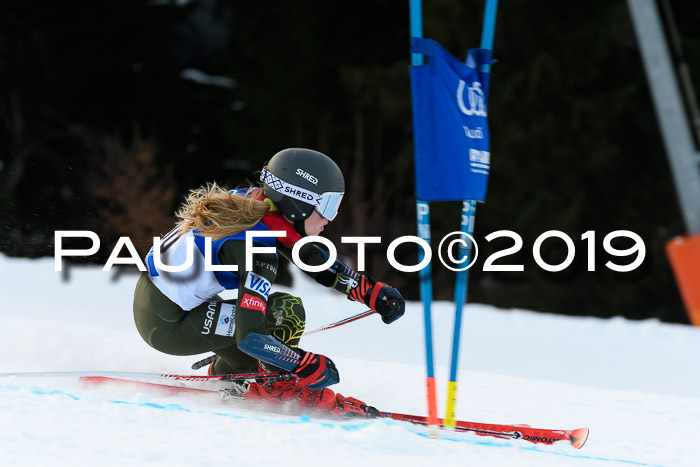 FIS Riesenslalom, ATA; Bay. Meisterschaft, Damen + Herren, 24.01.2020