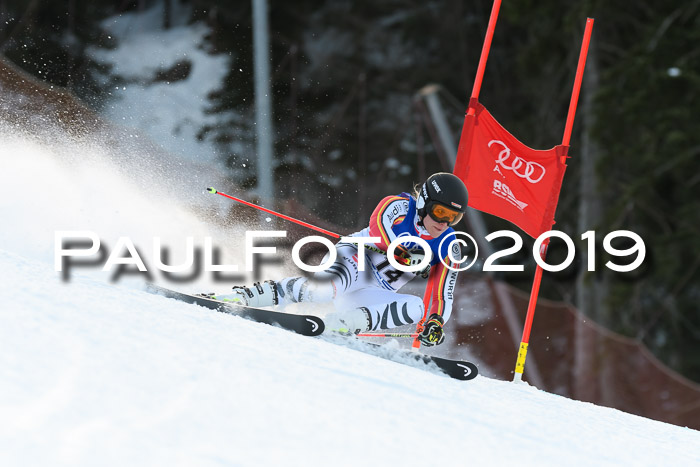 FIS Riesenslalom, ATA; Bay. Meisterschaft, Damen + Herren, 24.01.2020