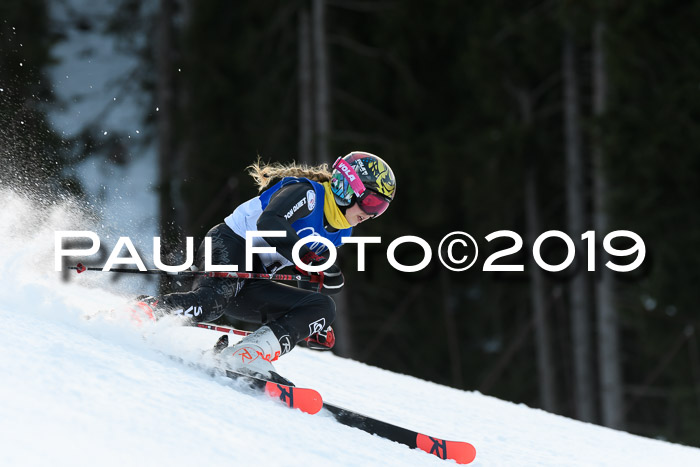 FIS Riesenslalom, ATA; Bay. Meisterschaft, Damen + Herren, 24.01.2020