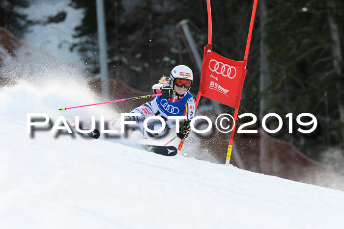 FIS Riesenslalom, ATA; Bay. Meisterschaft, Damen + Herren, 24.01.2020