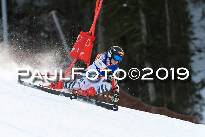 FIS Riesenslalom, ATA; Bay. Meisterschaft, Damen + Herren, 24.01.2020