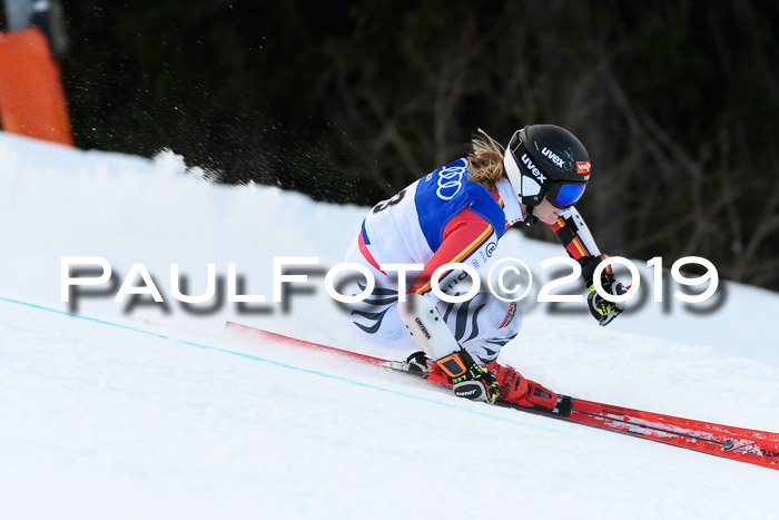 FIS Riesenslalom, ATA; Bay. Meisterschaft, Damen + Herren, 24.01.2020