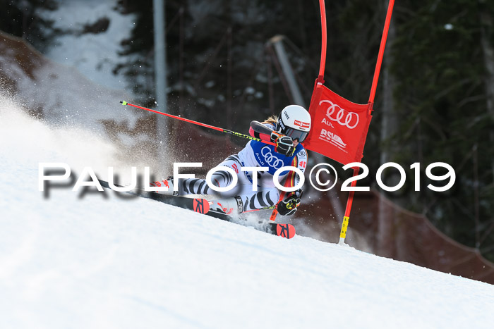 FIS Riesenslalom, ATA; Bay. Meisterschaft, Damen + Herren, 24.01.2020