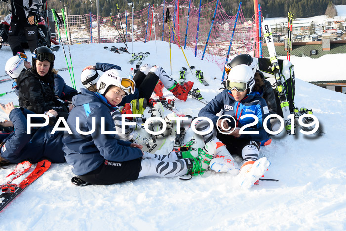 FIS Riesenslalom, ATA; Bay. Meisterschaft, Damen + Herren, 24.01.2020