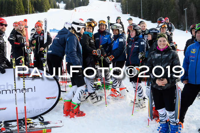FIS Riesenslalom, ATA; Bay. Meisterschaft, Damen + Herren, 24.01.2020