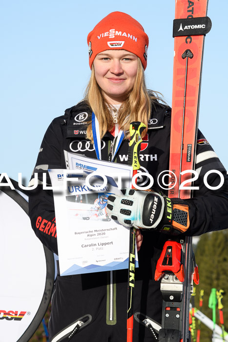 FIS Riesenslalom, ATA; Bay. Meisterschaft, Damen + Herren, 24.01.2020